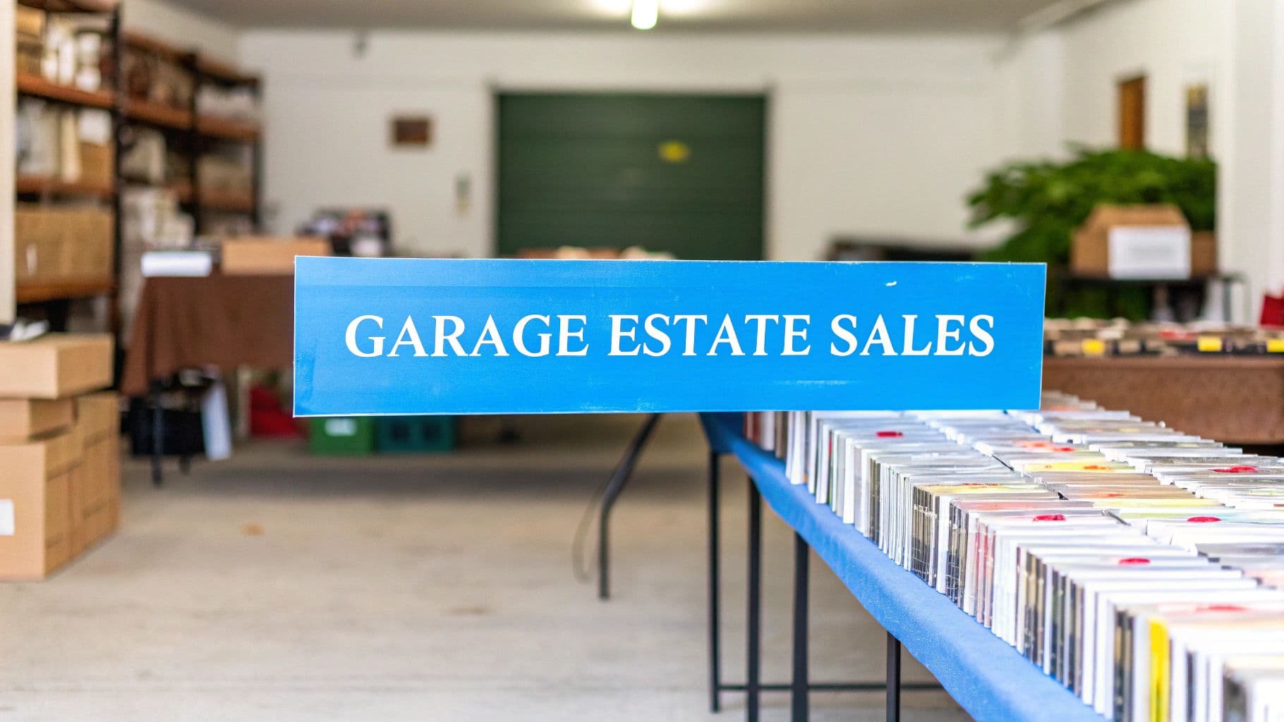 A Guide to Profitable Garage Estate Sales - Estate sale guide and tips