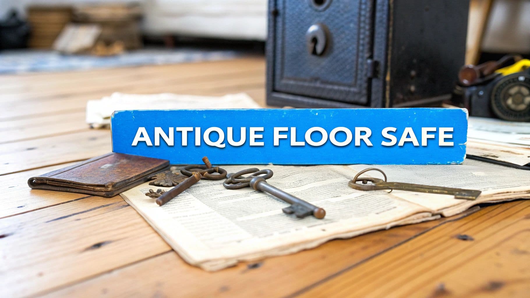 A Guide to Your Antique Floor Safe - Estate sale guide and tips