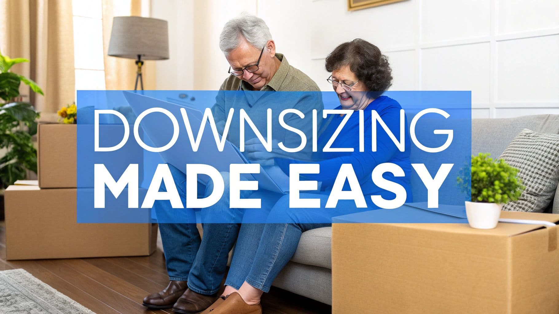 A Guide to Downsizing for Seniors - Estate sale guide and tips