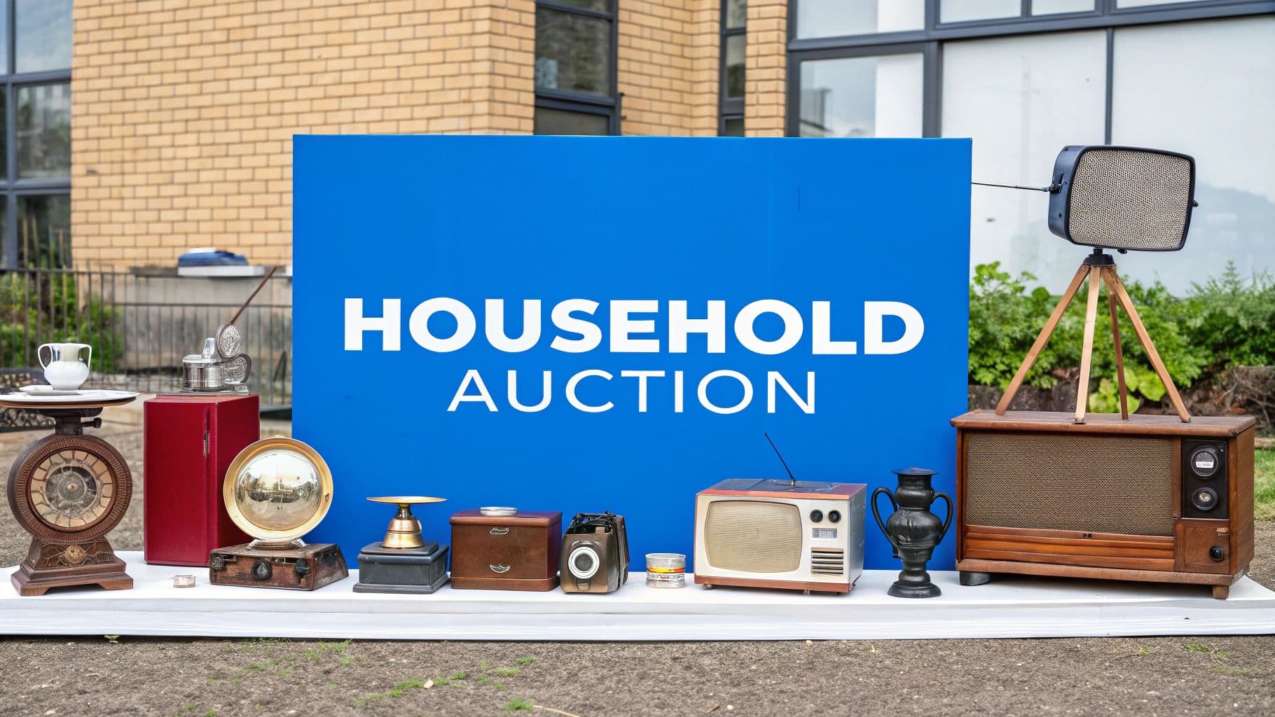 Your Guide to a Household Items Auction - Estate sale guide and tips