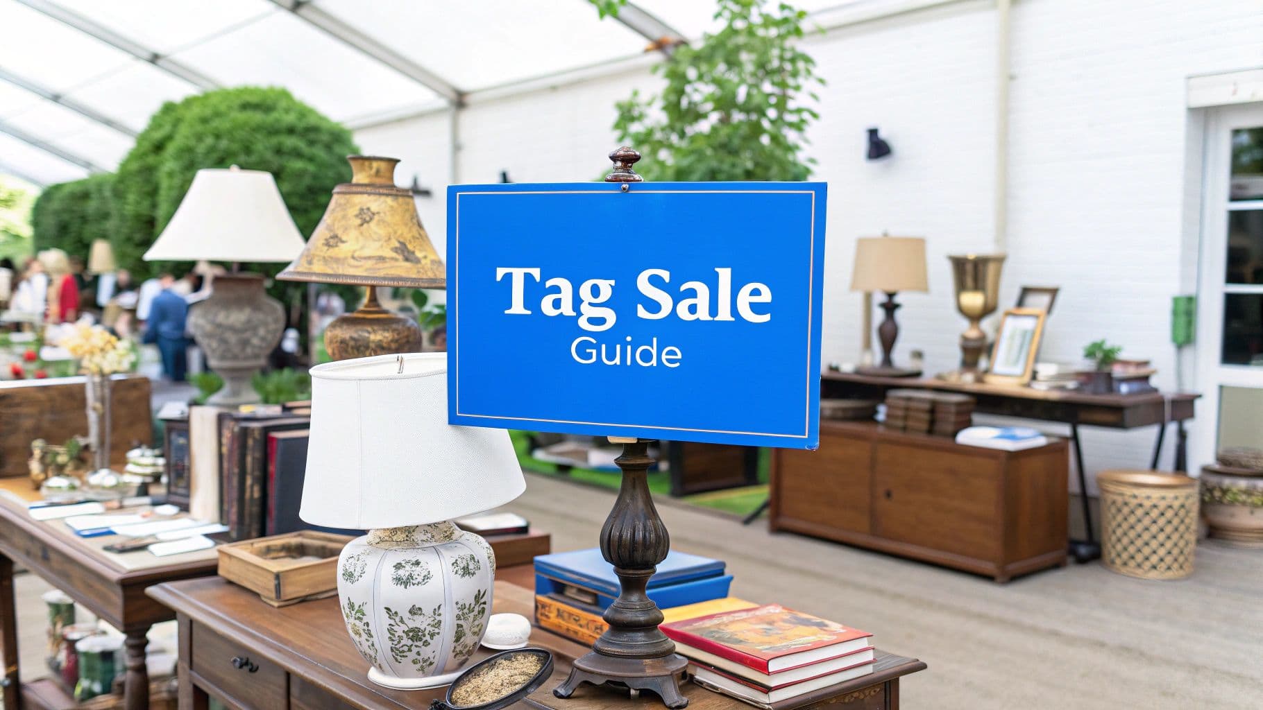 A Guide to Profitable Estate Tag Sales - Estate sale guide and tips
