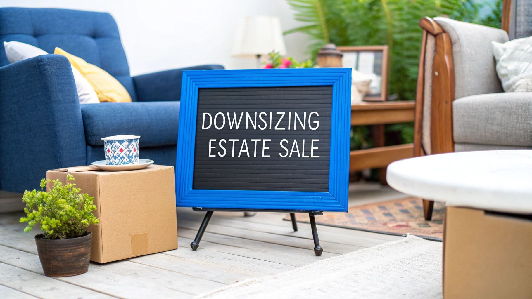 A Guide to Downsizing Estate Sales - Estate sale guide and tips