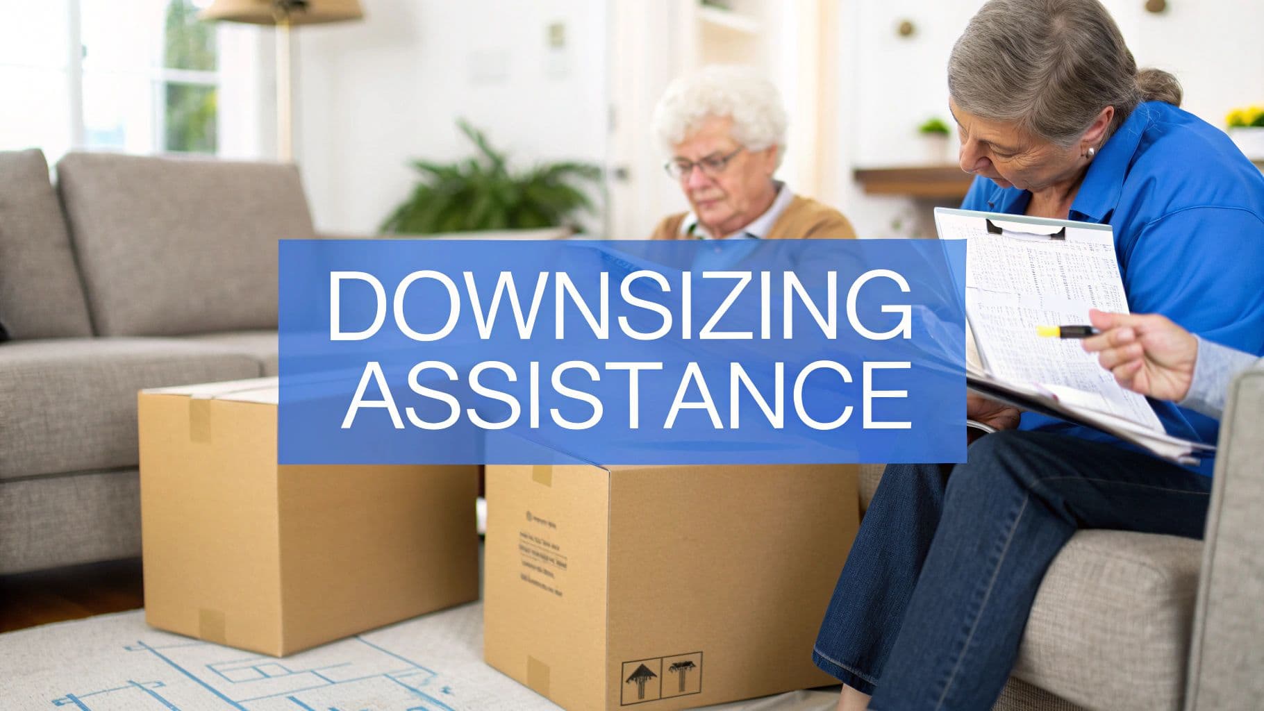 6 Top Options for Downsizing Assistance for Seniors in 2025 - Estate sale guide and tips