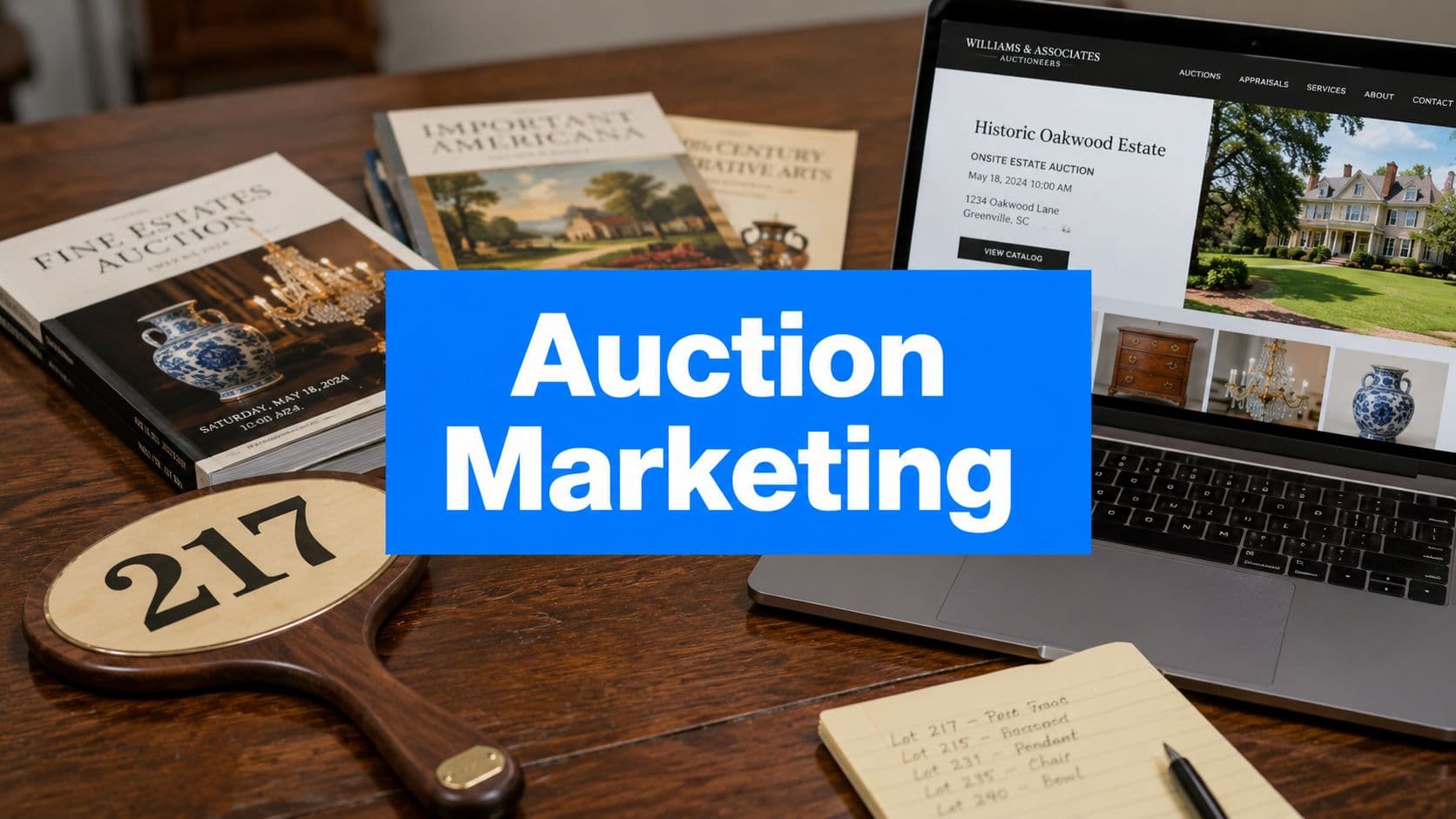 Master Auction Marketing Strategies for 2026 - Estate sale guide and tips