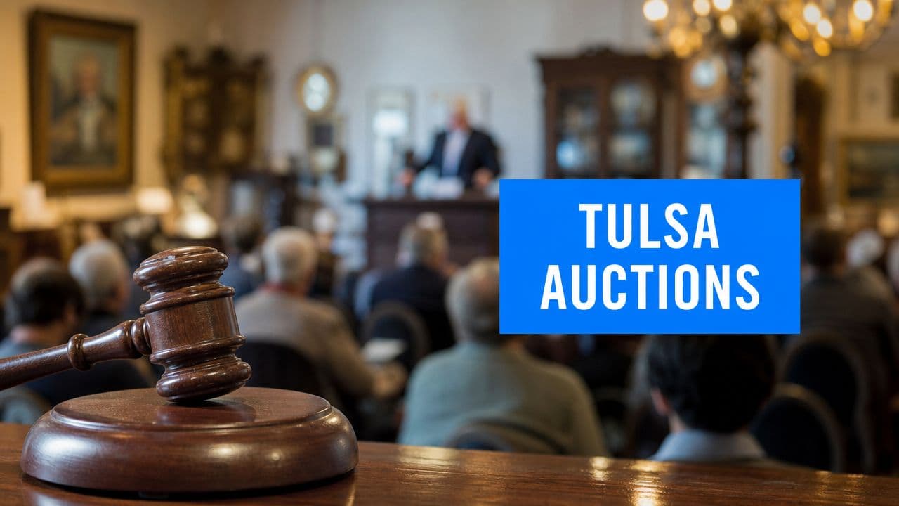 Auctions in Tulsa: Your 2026 Guide to Buying & Selling - Estate sale guide and tips