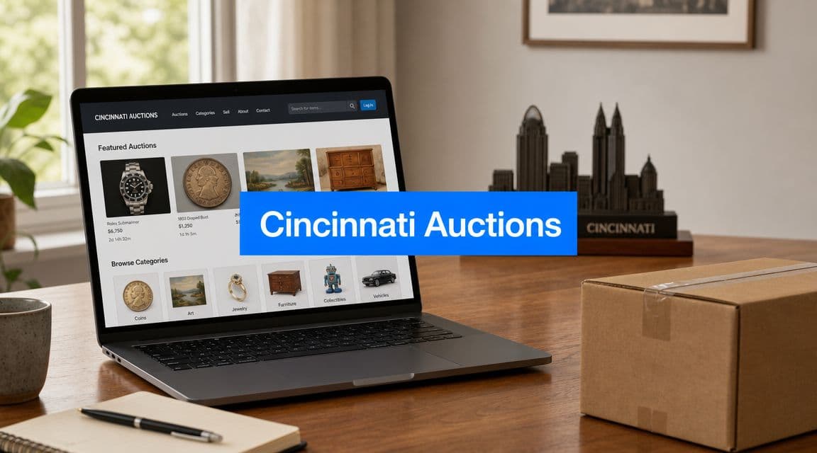 A Complete Guide to Online Auctions in Cincinnati Ohio - Estate sale guide and tips