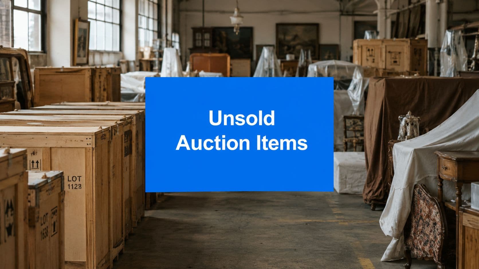 What Happens to Unsold Auction Items: Your Guide - Estate sale guide and tips