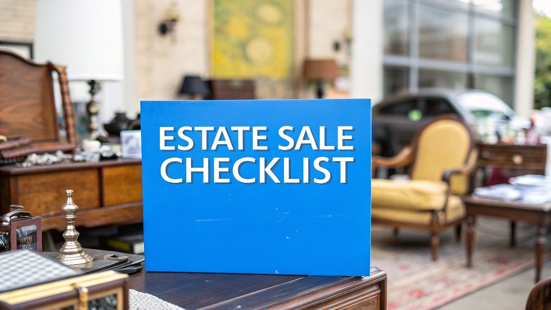 Your Ultimate Estate Sale Checklist 8 Steps for 2025 DIYAuctions